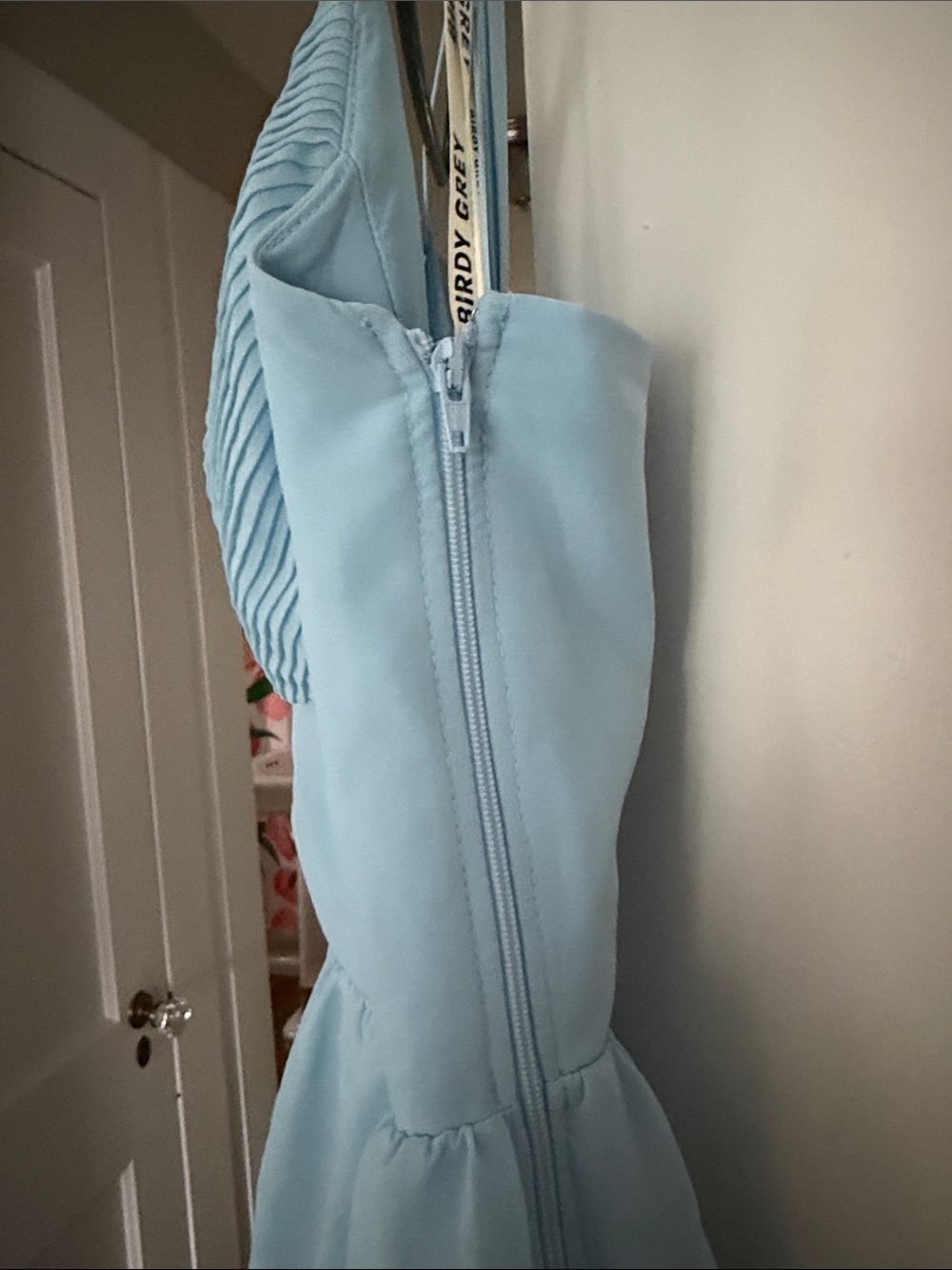 Birdy Grey Lola Sky Blue Tiered Maxi Dress - Picture 2 of 3